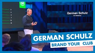 Brand Your Club  German Schulz  VfL Wolfsburg  Medienforum 2018 [upl. by Stalder28]