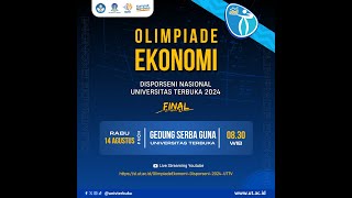 Pembukaan Final Olimpiade Ekonomi Disporseni Nasional UT 2024 [upl. by Uphemia522]