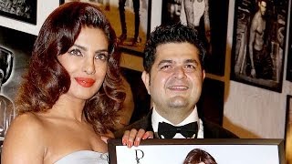 Video  Priyanka Chopra  Dabboo Ratnani Calendar Launch 2014 [upl. by Bonnie366]