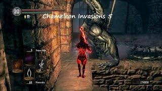 Dark Souls  Chameleon Invasions 5  Dragon PvP [upl. by Tennek]