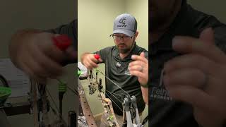 How to wax your bowstring archery bowhunting hoytarchery [upl. by Coral]