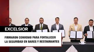 Municipios de Querétaro acuerdan pacto para fortalecer seguridad en bares y restaurantes [upl. by Eberto]