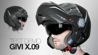 TEST DEMO  Givi X09 jet et modulable 3 en 1 [upl. by Wardle]