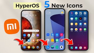 Xiaomi HyperOS 20 AMAZING Icon Pack Themes  Create A Creative Looking  You Should Try It [upl. by Adnulahs]