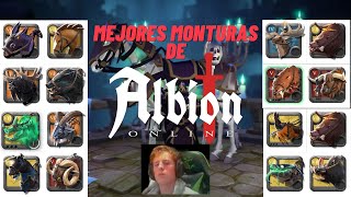 🏇MEJORES MONTURAS EN ALBION ONLINE 🏇 [upl. by Jeremias89]