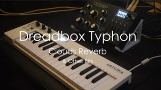 Dreadbox Typhon  Clouds Reverb amp Other Cool Features [upl. by Cappello]