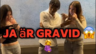 GRAVID PRANK MIN MAMMA 😱😭 [upl. by Ahsied]