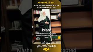 A Christian young Sister reverted to Islam shorts shortsfeed I Real Stories live convertstory [upl. by Ayiram]