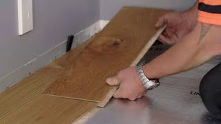 How to Install Click Together Flooring  Mitre 10 Easy As DIY [upl. by Diann97]