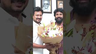 shortsvideo SKSoori and Santhanam wishing UdhaynidhiStalin on becoming Deputy CM of T N [upl. by Cann]