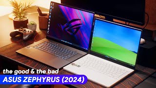 Asus Zephyrus G14 amp G16 2024 One Month Later the GOOD and the BAD [upl. by Ailuig]