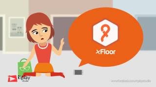 Xfloor  indoor maps app for Mall and shopping center [upl. by Leahey]