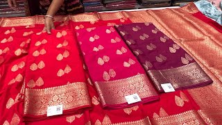 Bangalore Wholesale Deepavali New Design Saree Collection World Wide Single Courier Available [upl. by Wales338]