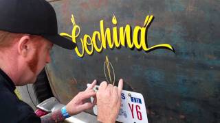 Darren Wenzel Pinstriping HD [upl. by Callida]