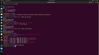 tar  Linux  Command Line [upl. by Harobed]