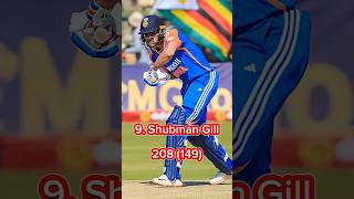 Highest score in odi cricket odi cricketfacts viralvideo viralshort rohitsharma top10cricketer [upl. by Yeliah]