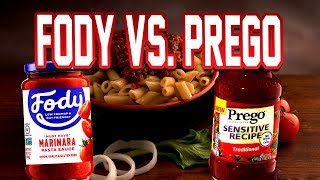 Fody Foods Marinara vs Prego Sensitive Recipe Review amp Taste Test [upl. by Jaimie885]