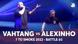 VAHTANG 🇷🇺 vs Alexinho 🇫🇷  GRAND BEATBOX BATTLE 2023 7 TO SMOKE  Battle 3 [upl. by Salohci]