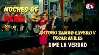 Arturo quotZamboquot Cavero y Oscar Avilés  Dime La Verdad Visualizer Oficial [upl. by Ilagam]