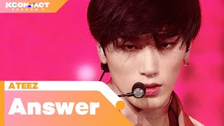 ATEEZ 에이티즈  Answer  KCONTACT season 2 [upl. by Roydd]