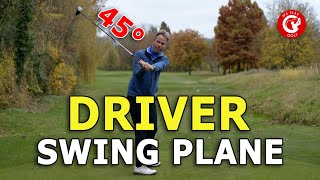 This is the PERFECT SWING PLANE when hitting a DRIVER [upl. by Glenna]