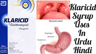 Klaricid syrup uses in urdu Hindi [upl. by Valencia]