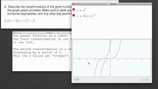 Lesson Describing Transformations of a Cubic polynomialmp4 [upl. by Fink]