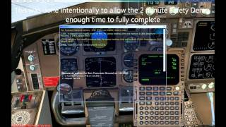 QualityWings 757 Tutorial QWPAS Initialization [upl. by Kokaras821]