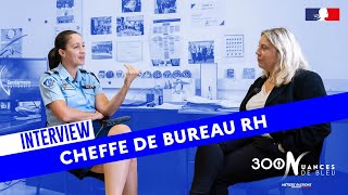 INTERVIEW  CHEFFE DE BUREAU RH DE LA GENDARMERIE NATIONALE [upl. by Eittah]