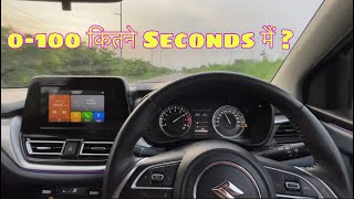 Baleno 2024 Speed Test 0100 kmh  Acceleration Test New Baleno [upl. by Meggi393]