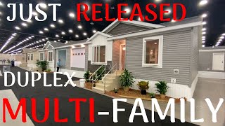 Just released multifamily duplex double wide mobile home Never before seen setup Home Tour [upl. by Nnyltiak]