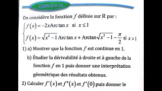 dérivation et étude des fonctions 2 bac SM Ex 61 page 156 Almoufid [upl. by Pepi]