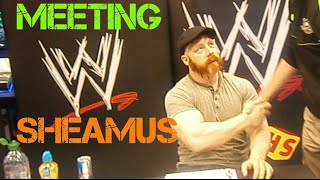 Meeting WWEs Sheamus in Dublin 2015  WWE Superstar Sheamus in Dublin April 2015 [upl. by Arrak687]