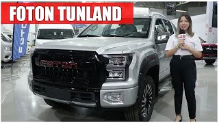 Novedades de Foton y su pickup Tunland  Incapower [upl. by Unhsiv]