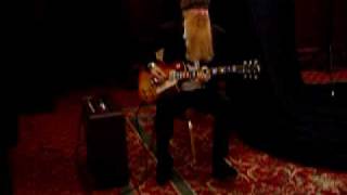 Billy Gibbons Playing A Gibson Pearly Gates Les Paul [upl. by Mraz]