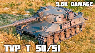 TVP T 5051 WoT – 4Kills 96K Damage [upl. by Smail]