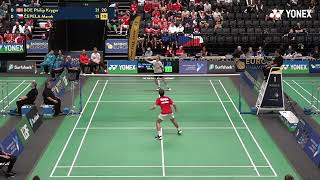 Match Point  DEN Philip Kryger Boe vs CZE Marek Čepela  MS SF  EU17TC23 [upl. by Yssac]