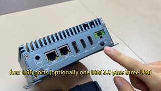 Industrial mini pc Fanless PC Embedded Computer Fanless pc support customization Compact PC [upl. by Azal779]