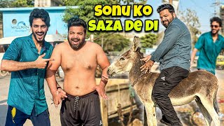 SONU BHAI KO SAZA DE DI 🤬  MISHKAT KHAN VLOG [upl. by Aaren]