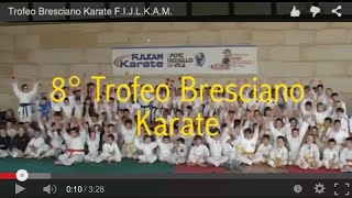 Trofeo Bresciano Karate FIJLKAM [upl. by Treble293]