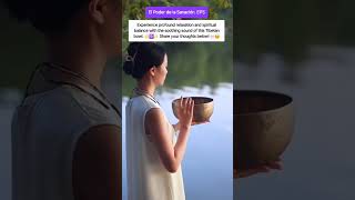 Transform Your Day with Tibetan Bowl Healing in Seconds 🌟🕉️✨ meditation foryou fypシ゚viral [upl. by Leunad]