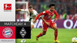 FC Bayern München  Borussia Mgladbach 11  Highlights  Matchday 4 – Bundesliga 202 [upl. by Naugan]