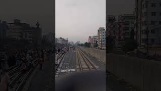 Train front line view😍 travel viralshort viralvideo [upl. by Aifos]