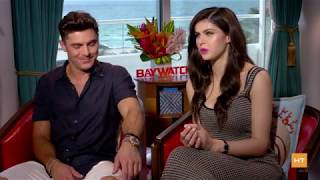 Zac Efron and Alex Daddario why they had to be in quotBaywatchquot [upl. by Edra]