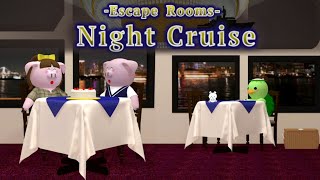 Escape Rooms Night Cruise Walkthrough NAKAYUBI [upl. by Dumm]