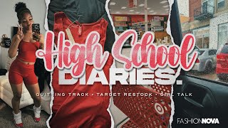 HIGH SCHOOL DIARIES ♡  Quitting Track Target Restock Girl Talk Class Ep 3 ​⁠FashionNova [upl. by Leonardo108]