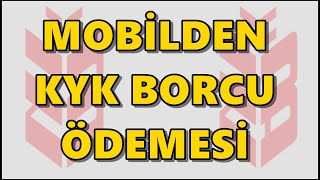 Ziraat Bankası Öğrenim Kredisi Ödemesi  Ziraat KYK Ödemeleri  KYK Borcu Sorgulama İşlemleri [upl. by Nitaf]