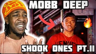 FIRST TIME HEARING Mobb Deep  Shook Ones Pt II Official HD Video REACTION [upl. by Kramer]