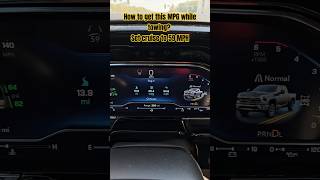 Only way to get 20 MPG while towing driving mpg slow uhaul diesel silverado 6x12 trailer [upl. by Narib]