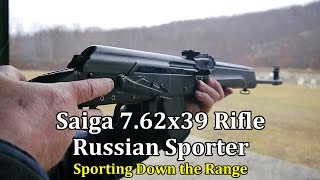 Saiga 762x39 AK Rifle  The Russian Sporter Model [upl. by Hephzipa]